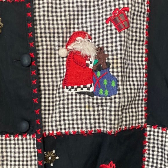 Holiday Patchwork Women's Vest - Picture 6 of 9